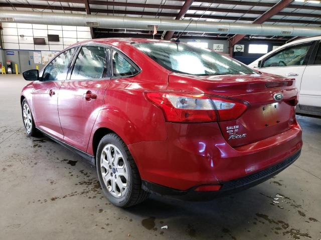 Photo 3 from auction – 2012 FORD FOCUS SE with VIN 1FAHP3F21CL281503