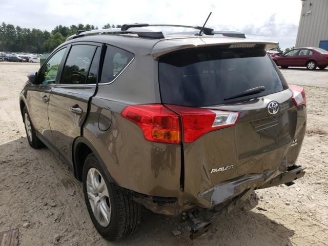 Photo 3 from auction – 2015 TOYOTA RAV4 LE with VIN 2T3BFREVXFW307552