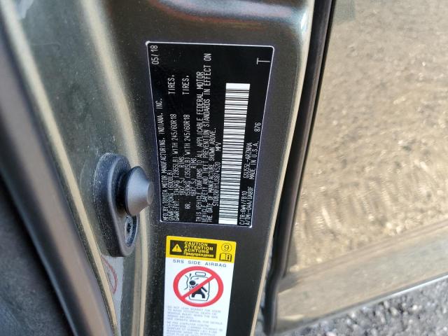Photo 10 from auction – 2018 TOYOTA HIGHLANDER with VIN 5TDBZRFH1JS874520
