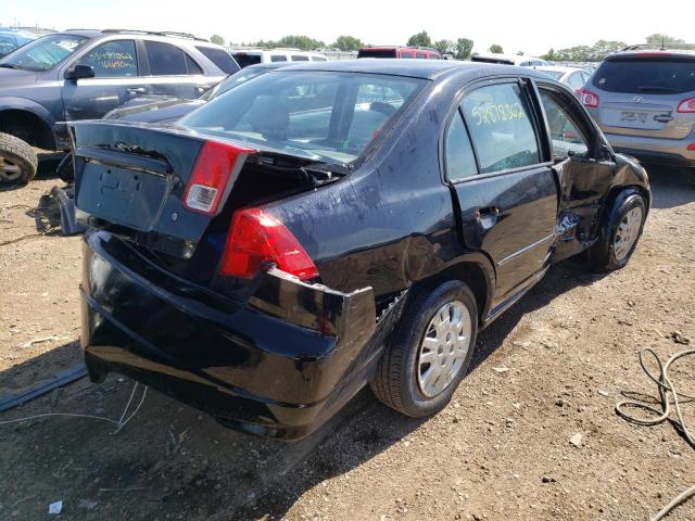 Photo 4 from auction – 2004 HONDA CIVIC LX with VIN 2HGES16514H616124