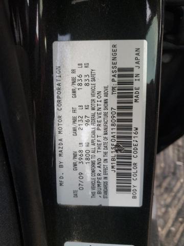 Photo 10 from auction – 2010 MAZDA MAZDA3 with VIN JM1BL1SF0A1180907