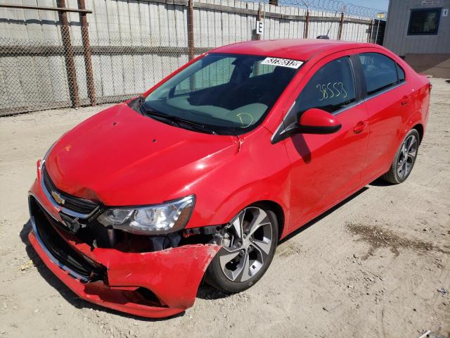 Photo 2 from auction – 2020 CHEVROLET SONIC PREM with VIN 1G1JF5SB5L4112958