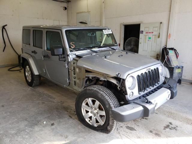 JEEP WRANGLER U 2014 with VIN 1C4BJWEG6EL318516 - Photo from auction