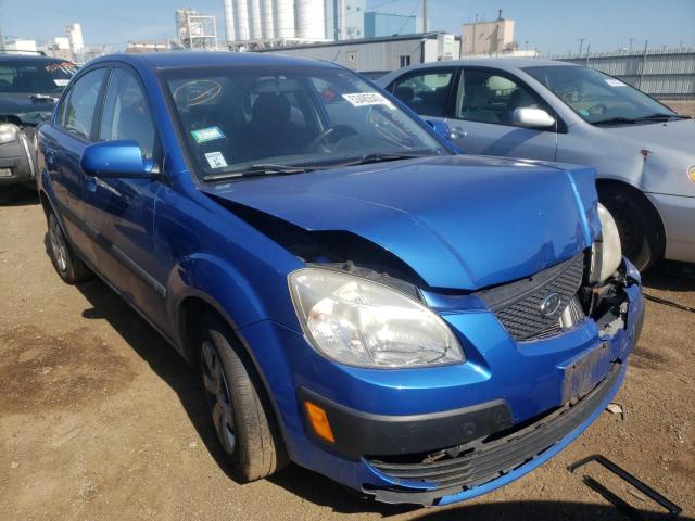 KIA RIO BASE 2008 with VIN KNADE123X86377229 - Photo from auction