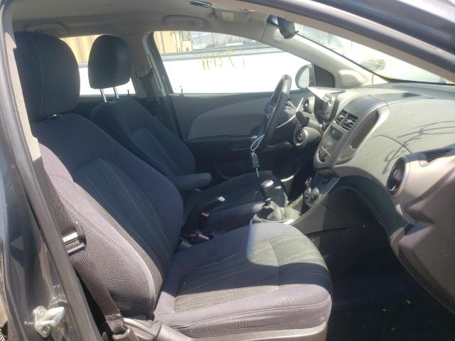 Photo 5 from auction – 2013 CHEVROLET SONIC LT with VIN 1G1JD6SB6D4152351