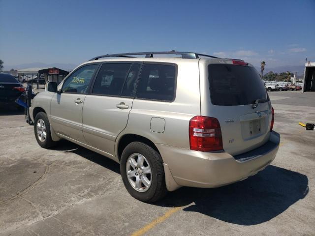 Photo 3 from auction – 2001 TOYOTA HIGHLANDER with VIN JTEGF21A010018589