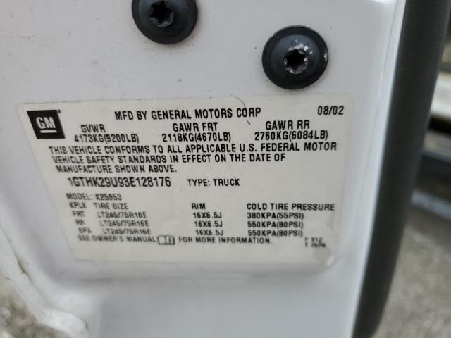 Photo 10 from auction – 2003 GMC SIERRA K25 with VIN 1GTHK29U93E128176