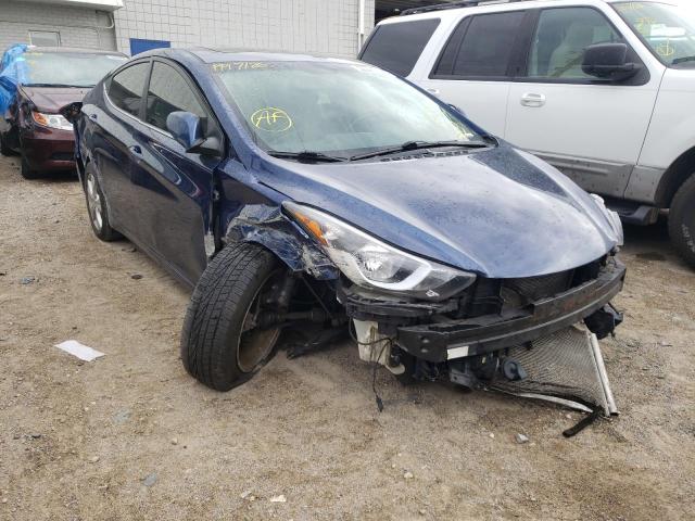 HYUNDAI ELANTRA SE 2016 with VIN 5NPDH4AE7GH788249 - Photo from auction
