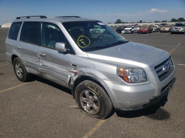 HONDA PILOT EXL 2007 with VIN 5FNYF18517B027114 - Photo from auction