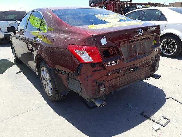 Photo 3 from auction – 2008 LEXUS ES 350 with VIN JTHBJ46G982243337