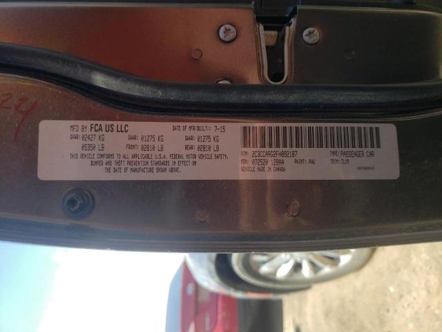 Photo 10 from auction – 2015 CHRYSLER 300 LIMITE with VIN 2C3CCARG2FH892187
