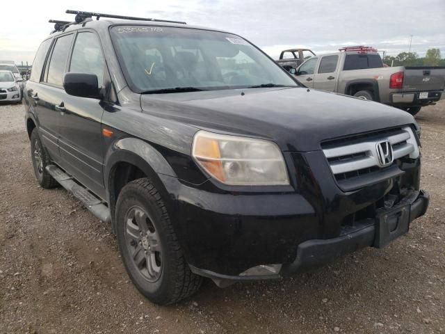 HONDA PILOT SE 2008 with VIN 5FNYF18338B006703 - Photo from auction