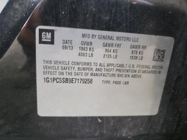 Photo 10 from auction – 2014 CHEVROLET CRUZE with VIN 1G1PC5SB9E7179258