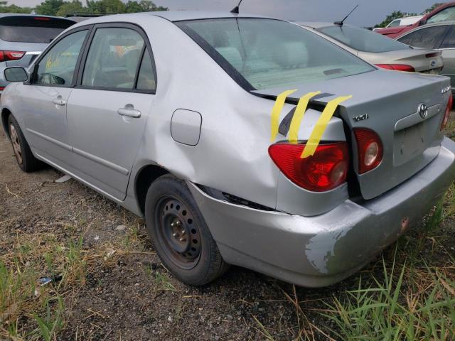 Photo 3 from auction – 2007 TOYOTA COROLLA CE with VIN 2T1BR32E17C755621