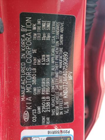 Photo 10 from auction – 2013 KIA SOUL + with VIN KNDJT2A64D7590890