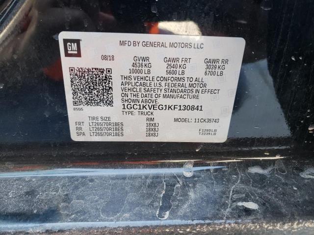 Photo 10 from auction – 2019 CHEVROLET SILVERADO with VIN 1GC1KVEG1KF130841