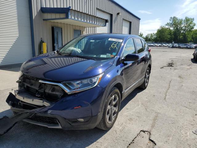 Photo 2 from auction – 2017 HONDA CR-V EX with VIN 5J6RW2H50HL045011