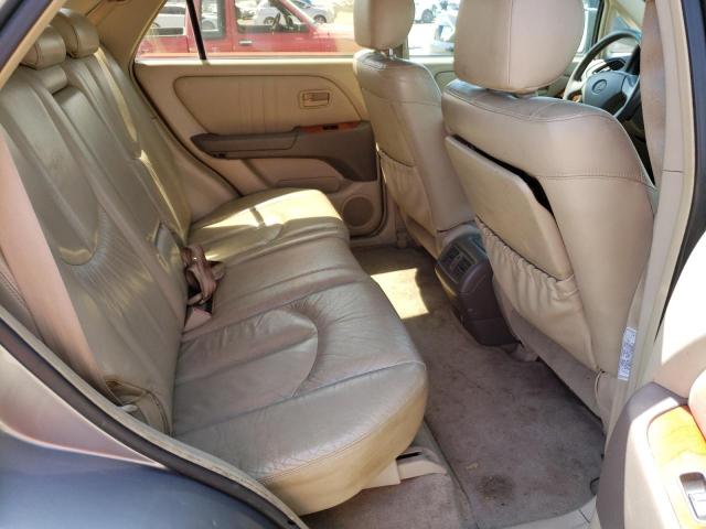Photo 6 from auction – 2000 LEXUS RX 300 with VIN JT6GF10U9Y0069651