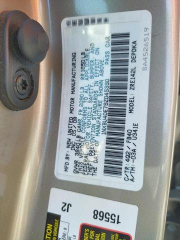 Photo 10 from auction – 2009 TOYOTA COROLLA BA with VIN 1NXBU40E79Z045390