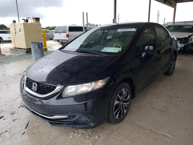 Photo 2 from auction – 2013 HONDA CIVIC EX with VIN 2HGFB2F89DH532752