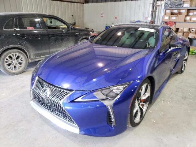 Photo 2 from auction – 2018 LEXUS LC 500 with VIN JTHHP5AY3JA004697