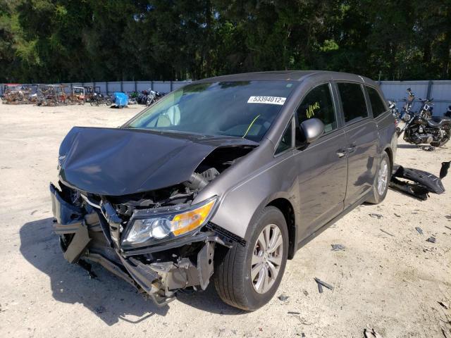 Photo 2 from auction – 2014 HONDA ODYSSEY EX with VIN 5FNRL5H68EB118343