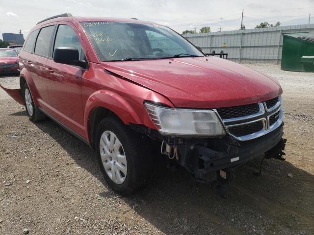 DODGE JOURNEY SE 2015 with VIN 3C4PDCAB2FT695176 - Photo from auction