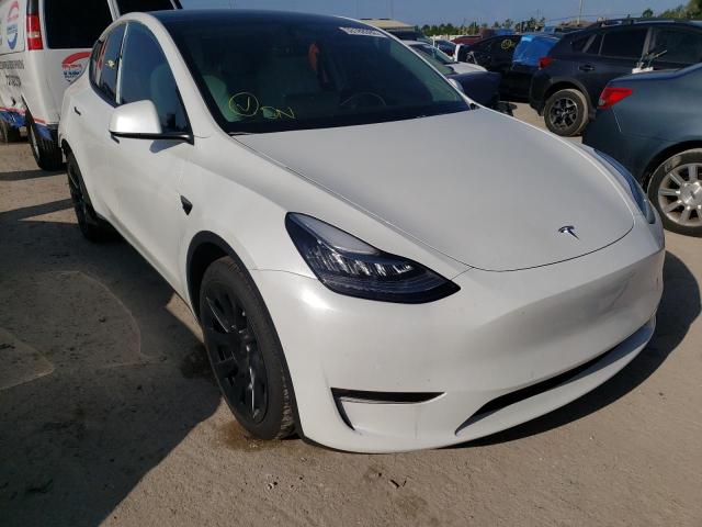 TESLA MODEL Y 2022 with VIN 7SAYGDEE5NF379065 - Photo from auction