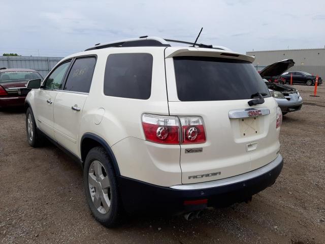 Photo 3 from auction – 2007 GMC ACADIA SLT with VIN 1GKEV33767J139429