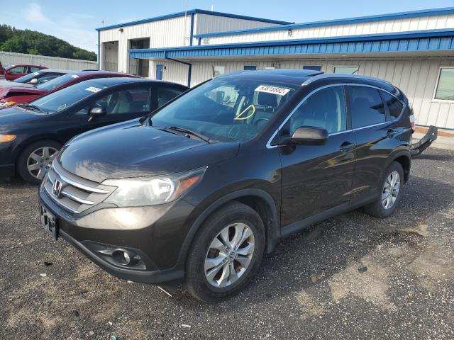 Photo 2 from auction – 2013 HONDA CR-V EXL with VIN 5J6RM4H7XDL024017