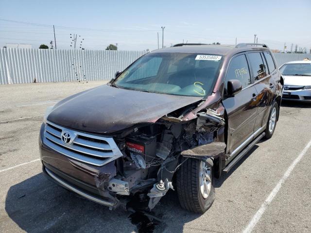Photo 2 from auction – 2013 TOYOTA HIGHLANDER with VIN 5TDBK3EH6DS242006