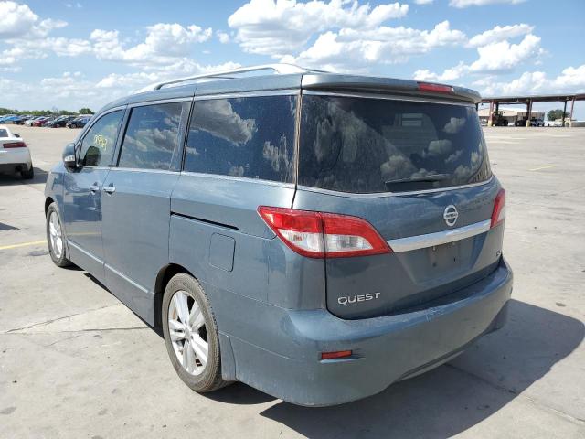 Photo 3 from auction – 2013 NISSAN QUEST S with VIN JN8AE2KP2D9061335