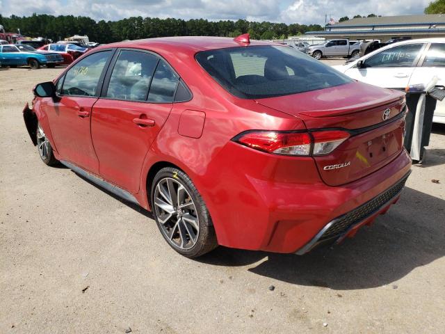 Photo 3 from auction – 2021 TOYOTA COROLLA SE with VIN 5YFS4MCE0MP072579
