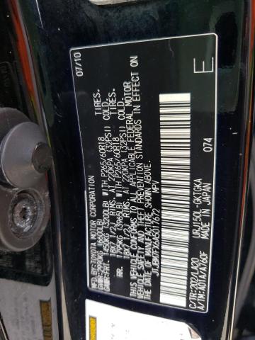 Photo 10 from auction – 2010 LEXUS GX 460 with VIN JTJBM7FX6A5017672