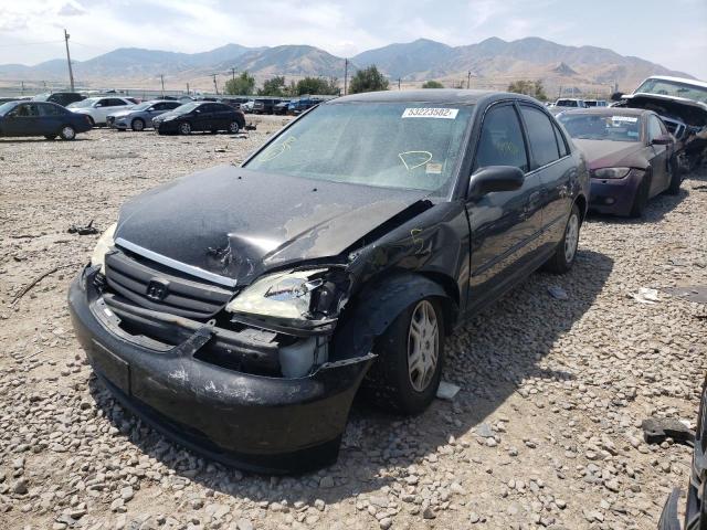 Photo 2 from auction – 2001 HONDA CIVIC LX with VIN JHMES16571S009100