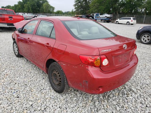 Photo 3 from auction – 2009 TOYOTA COROLLA BA with VIN 1NXBU40E29Z134705