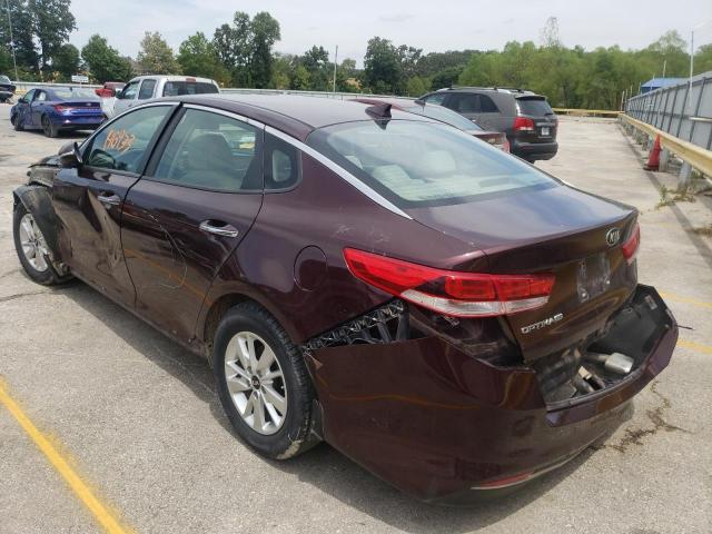 Photo 3 from auction – 2016 KIA OPTIMA LX with VIN 5XXGT4L39GG025880