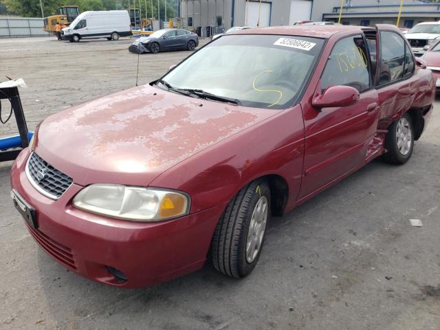 Photo 2 from auction – 2000 NISSAN SENTRA BAS with VIN 3N1CB51D1YL319219