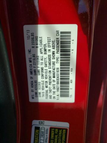 Photo 10 from auction – 2014 HONDA ACCORD EXL with VIN 1HGCT1B80EA001939