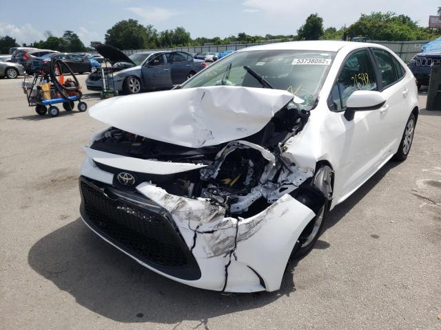 Photo 2 from auction – 2021 TOYOTA COROLLA LE with VIN 5YFEPMAE2MP152179