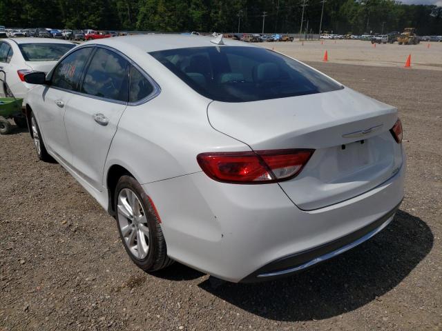Photo 3 from auction – 2015 CHRYSLER 200 LIMITE with VIN 1C3CCCAB6FN699737