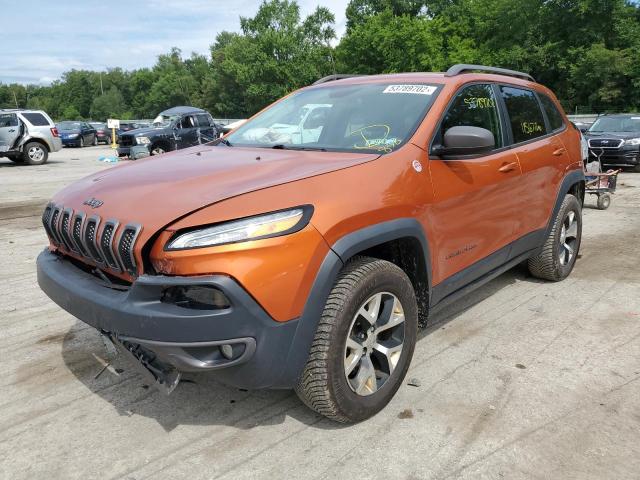 Photo 2 from auction – 2015 JEEP CHEROKEE T with VIN 1C4PJMBS4FW558389