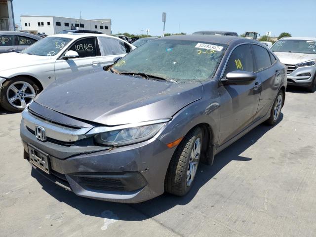 Photo 2 from auction – 2016 HONDA CIVIC LX with VIN 19XFC2F57GE006041
