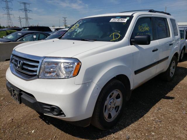 Photo 2 from auction – 2015 HONDA PILOT LX with VIN 5FNYF4H24FB014489