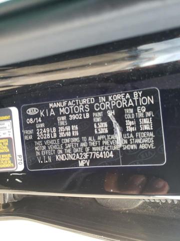 Photo 10 from auction – 2015 KIA SOUL with VIN KNDJN2A23F7764104