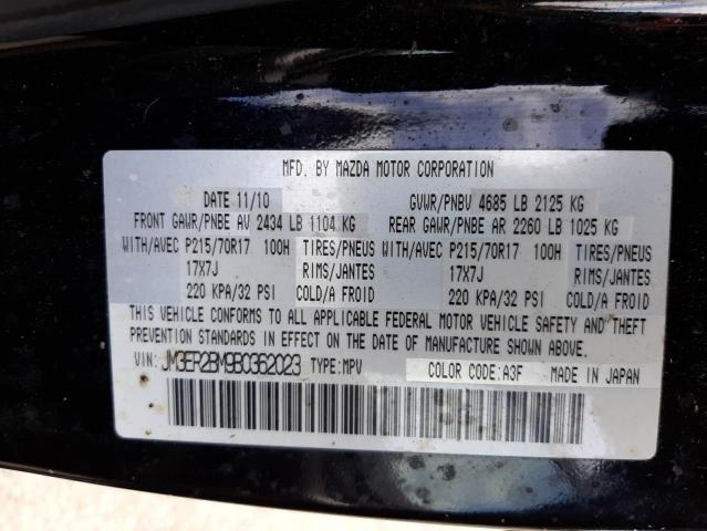 Photo 10 from auction – 2011 MAZDA CX-7 with VIN JM3ER2BM9B0362023
