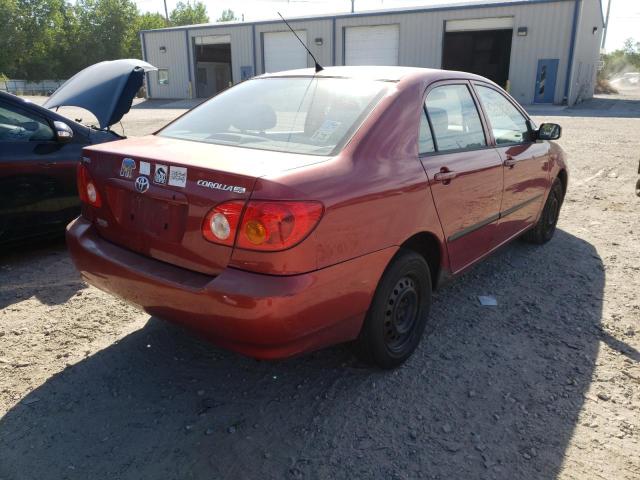 Photo 4 from auction – 2003 TOYOTA COROLLA with VIN 2T1BR32E03C045619