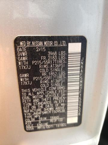 Photo 10 from auction – 2015 NISSAN JUKE S with VIN JN8AF5MR7FT509538