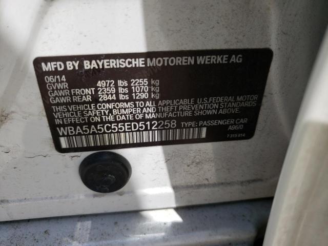 Photo 10 from auction – 2014 BMW 528 I with VIN WBA5A5C55ED512258