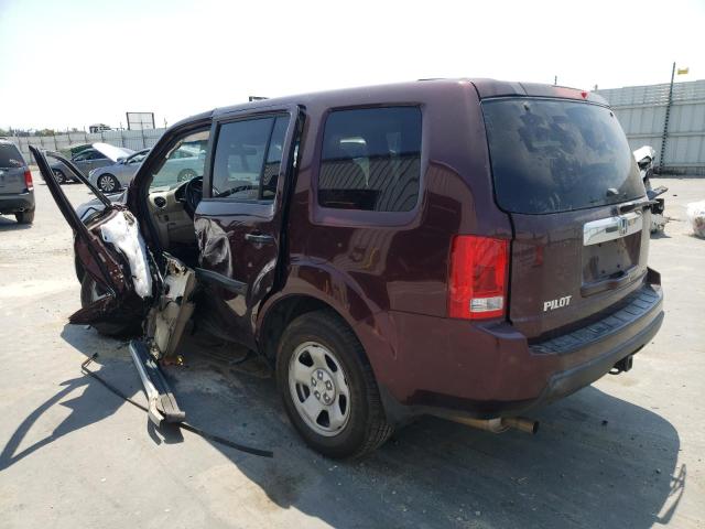 Photo 3 from auction – 2011 HONDA PILOT LX with VIN 5FNYF3H24BB053765